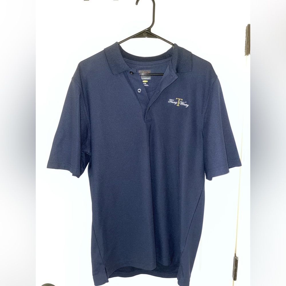 Greg Norman Trump Winery navy polo